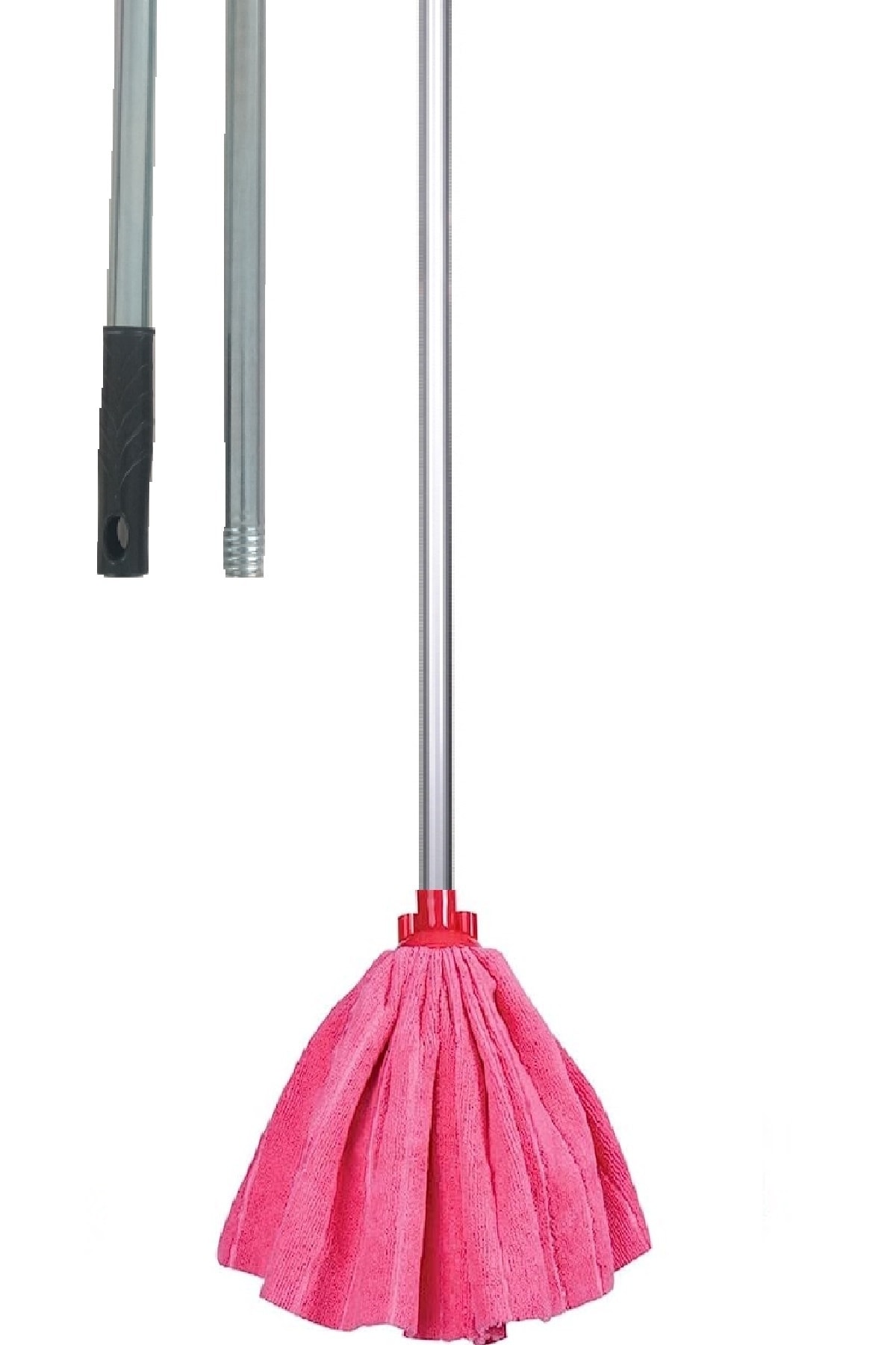 Wikro%201%20Adet%20Mop%201%20Adet%20Metal%20Sapı%20Ile%20Takım%20Mikrofiber%20Vileda%20Tipi%20Mop%20Paspas
