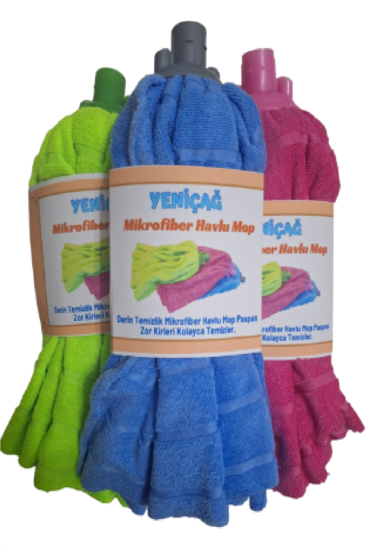 Yeniçağ%202%20Adet%20Mikrofiber%20Havlu%20Mop%20Paspas